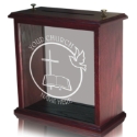 Offering Box - Table Top - Clear Glass